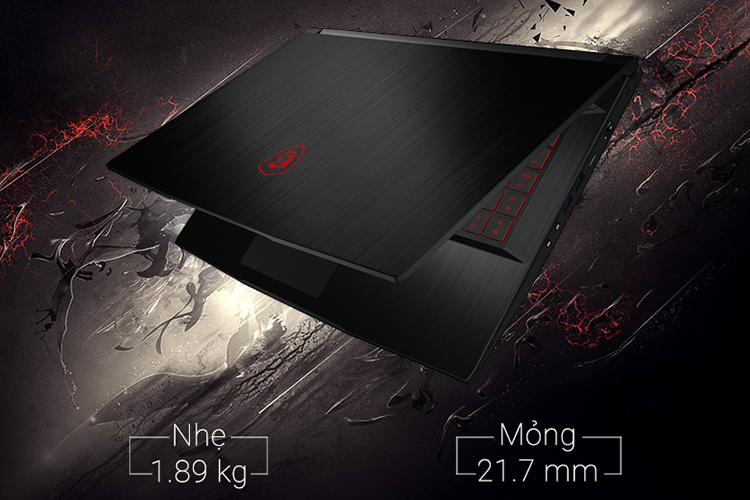 Laptop Gaming MSI GF63 8RD-221VN Core i7-8750H/Win10 (15.6 inch) (Black) - Hàng Chính Hãng